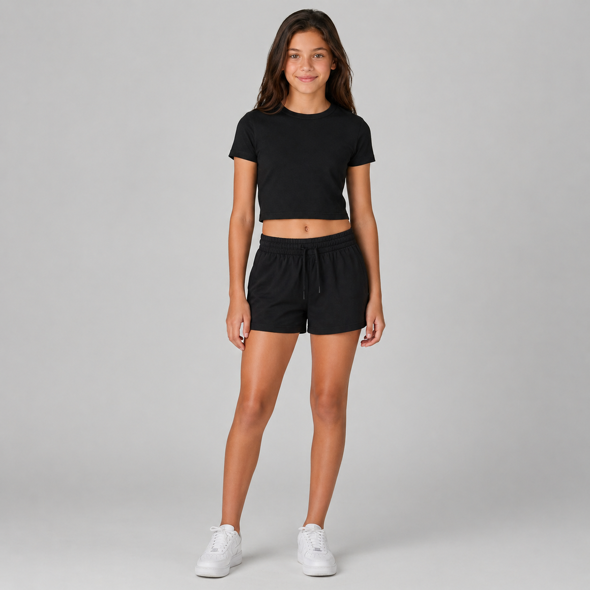 Camiseta Manga Corta Negra