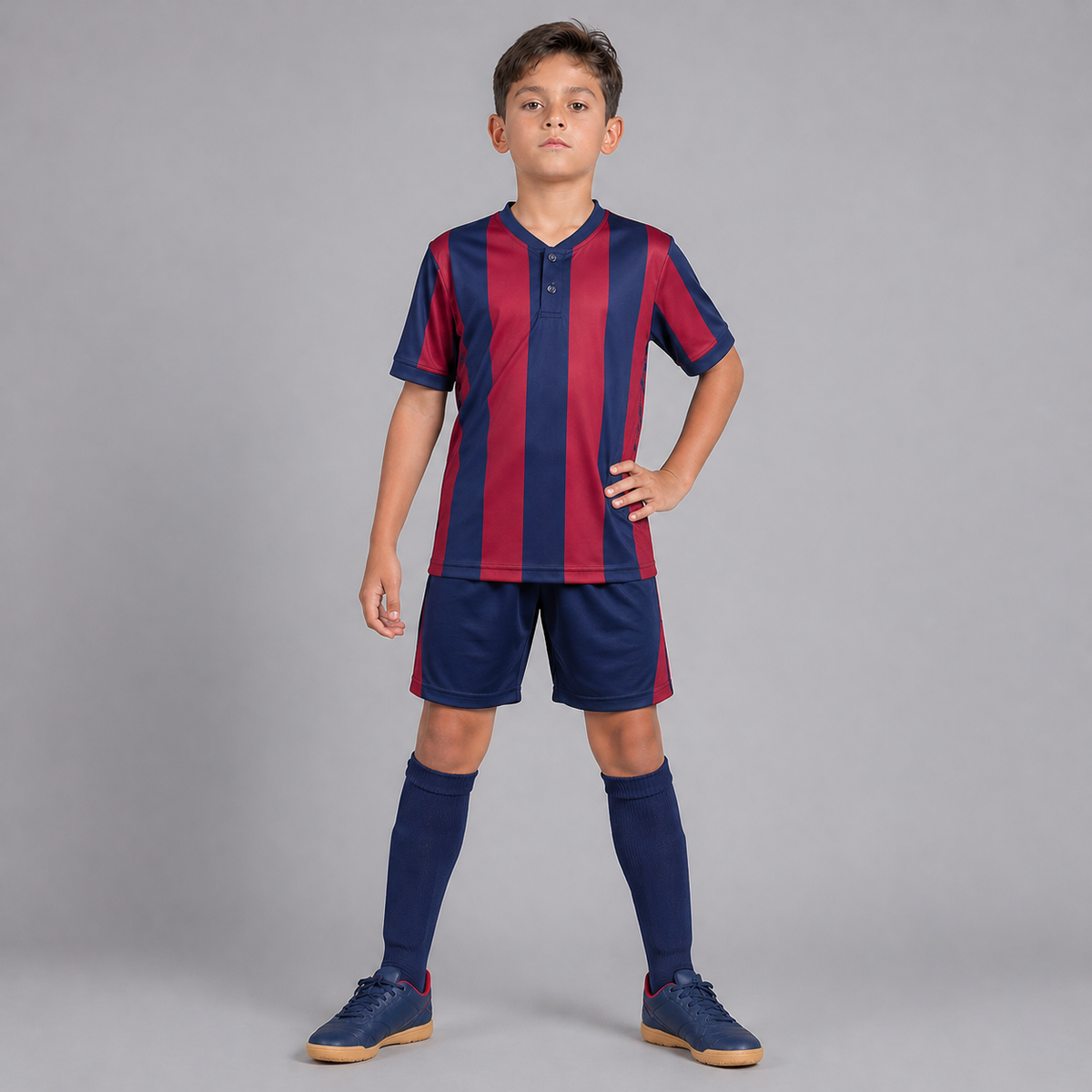 Equipación Fútbol Azulgrana