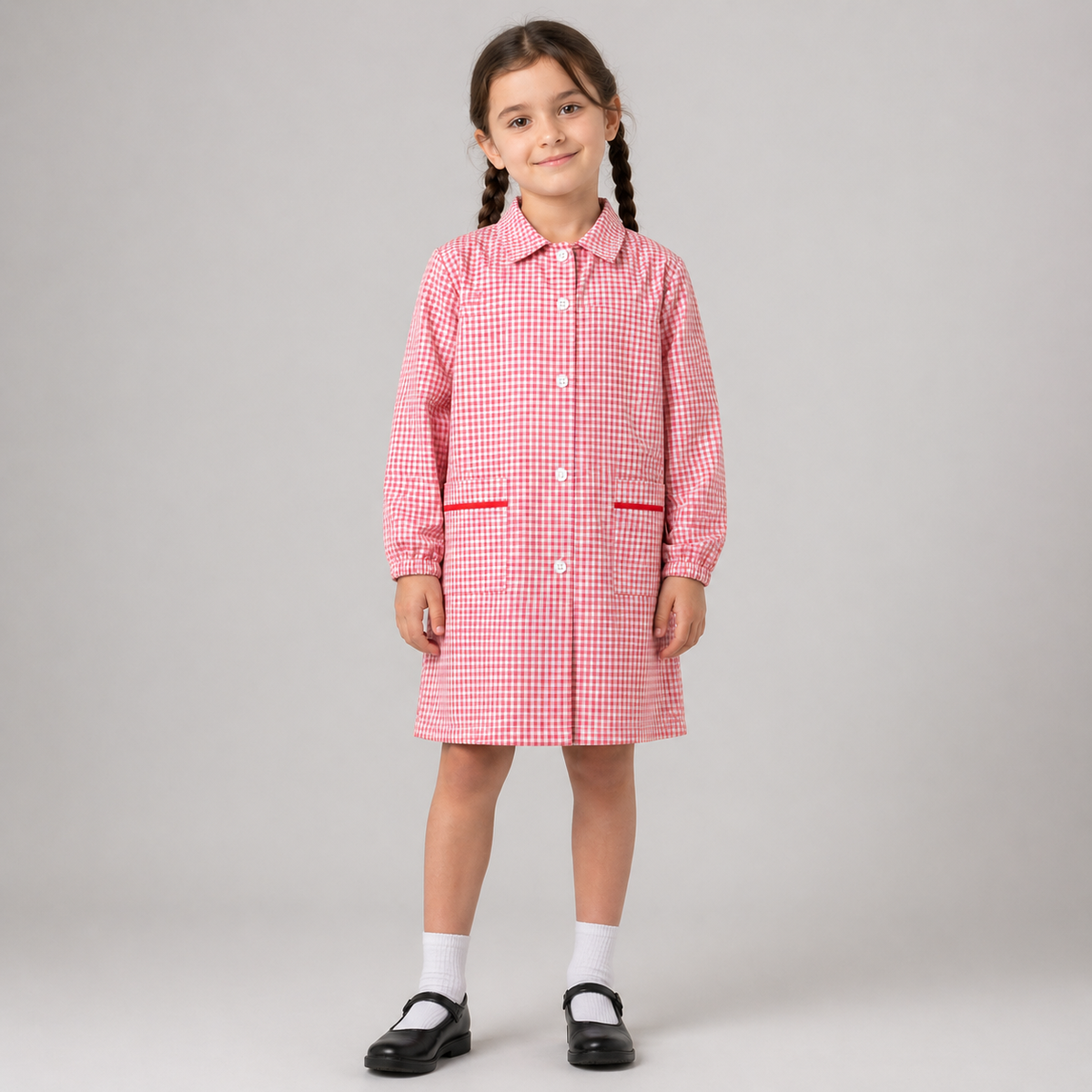 Bata Vichy Roja Niña