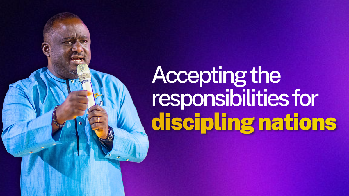 Accepting the Responsibility for Discipling Nations
