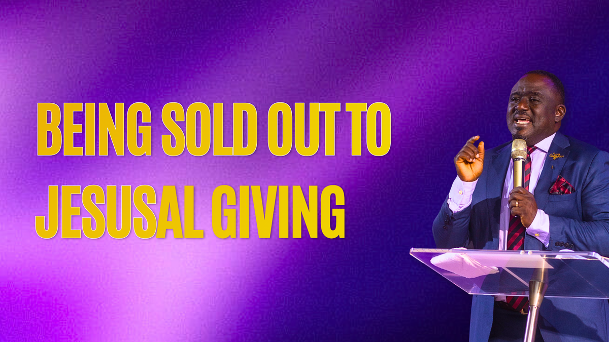 Being Sold Out to Jesus