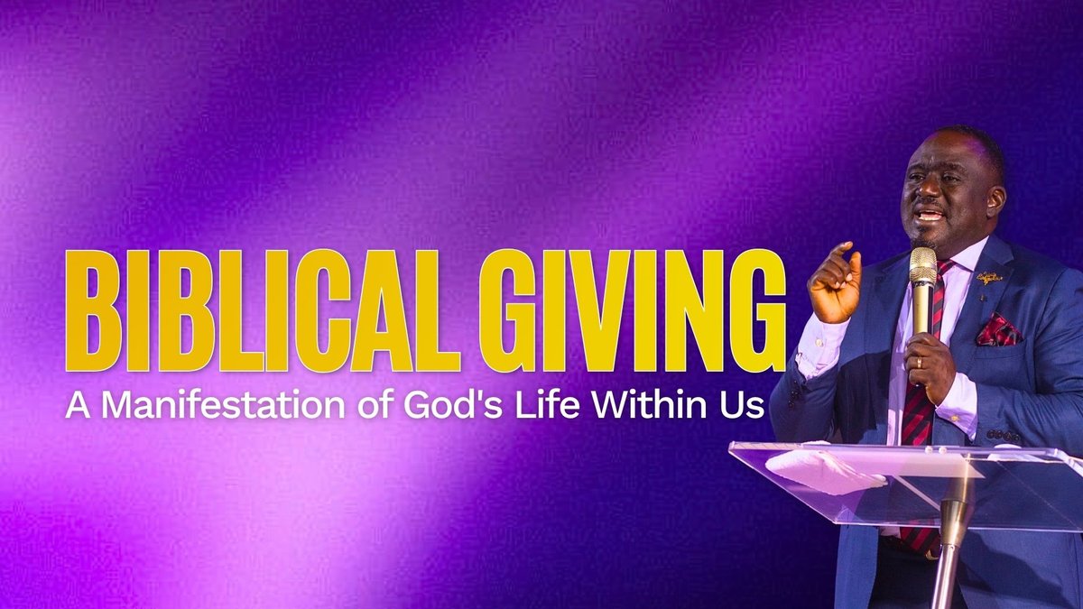Biblical Giving: A Manifestation of God's Life Within Us