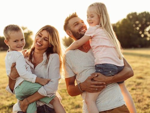 parents with children