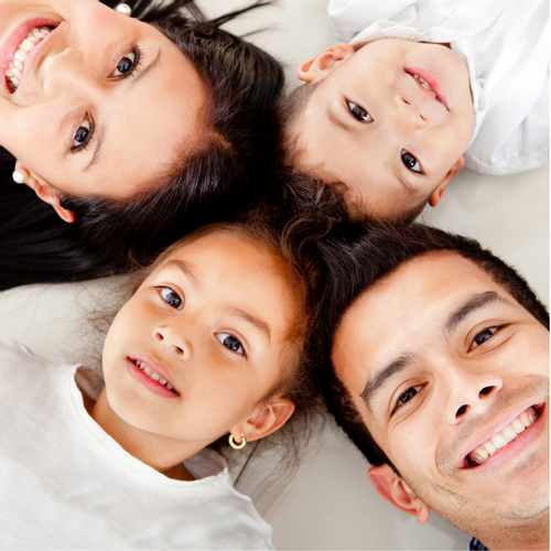 blended family with step-children