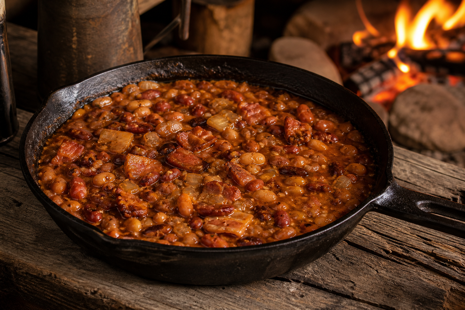 Trail Skillet Beans