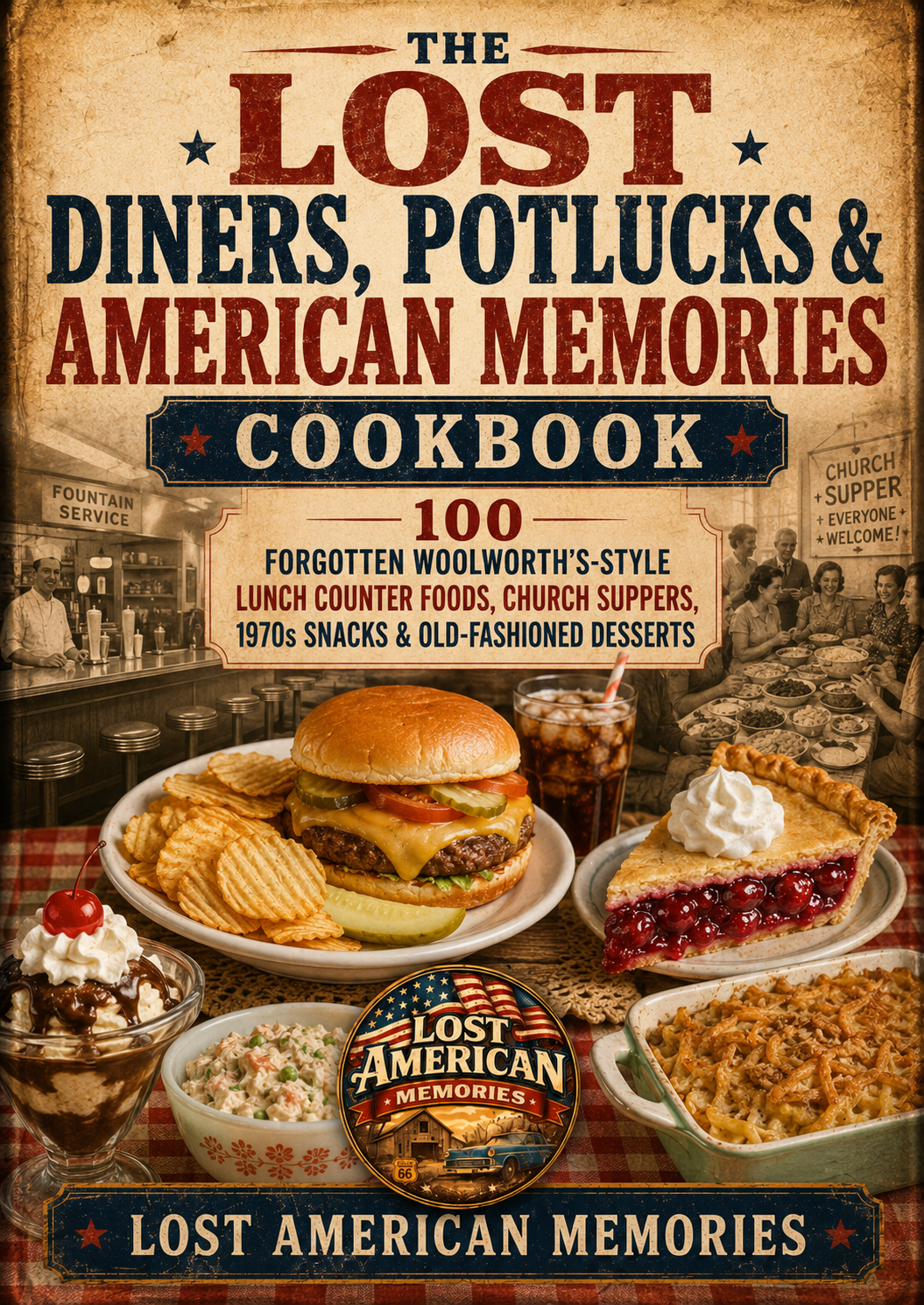The Lost Diners, Potlucks & American Memories Cookbook