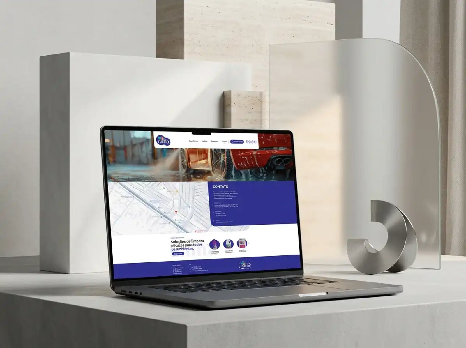 Website Institucional Nafta — Nafta Brasil