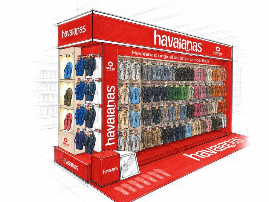 PDV Havaianas - Mirassol/SP — Nessa Distribuidora