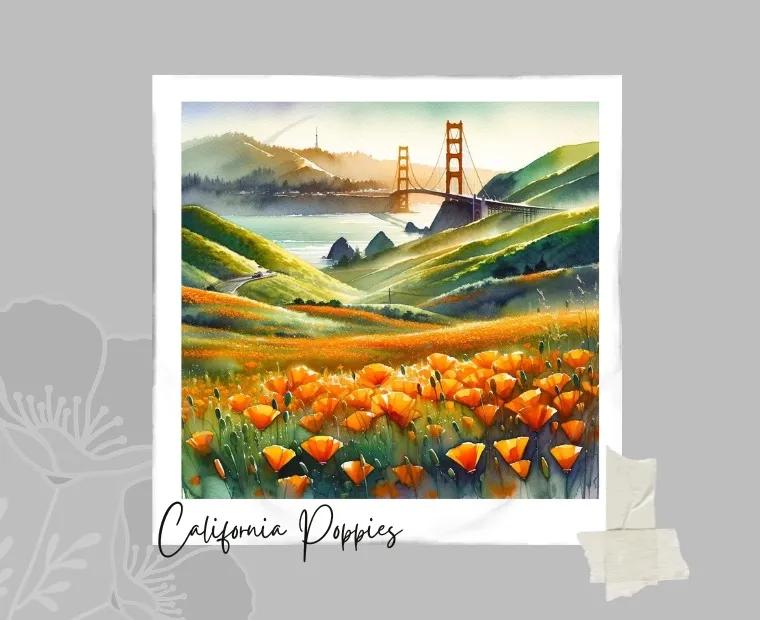 Blooms of the Golden State: California's Poppy