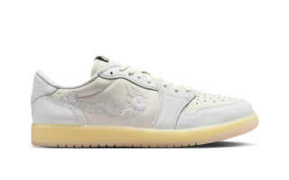 Air Jordan 1 Low OG “Sail” (Floral Swoosh)