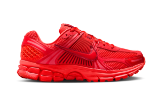 Nike Vomero 5 sneaker in a "Red October"-reminiscent makeover.