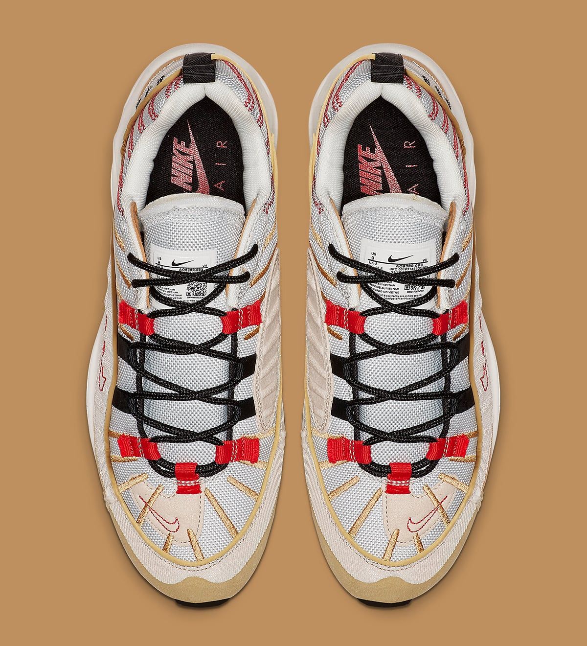 nike air max 98 inside out desert sand
