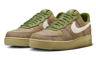 Men's Nike Air Force 1 '07 "Camo" (SKU: IO5011-300). Photo via Nike.