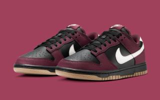 "Burgundy Crush" and "Black" is Next for the Nike Dunk Low Next Nature