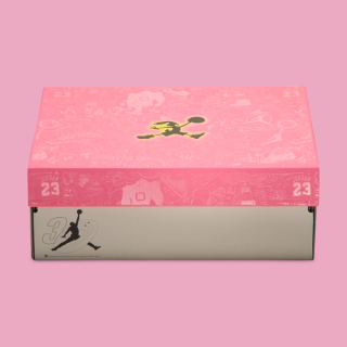 Kids' Space Jam x Air Jordan 3 "Lola Bunny" Shoe Box (SKU: IZ1694-600). Photo via Nike.