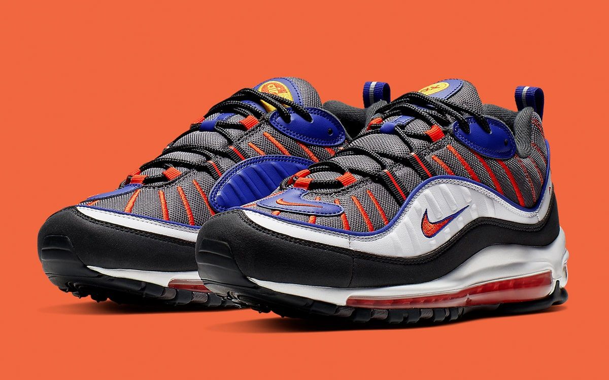 Available Now The Air Max 98 Kicks On in Knicks Colors House