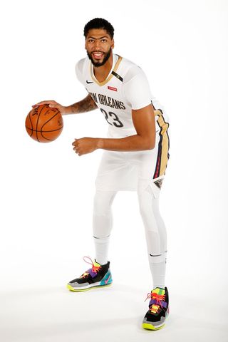 Anthony Davis Nike Air Force Max Media Day 1
