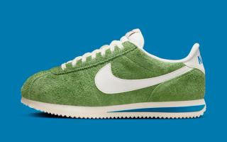 The Nike Cortez Comes Up in Shaggy Green Suede