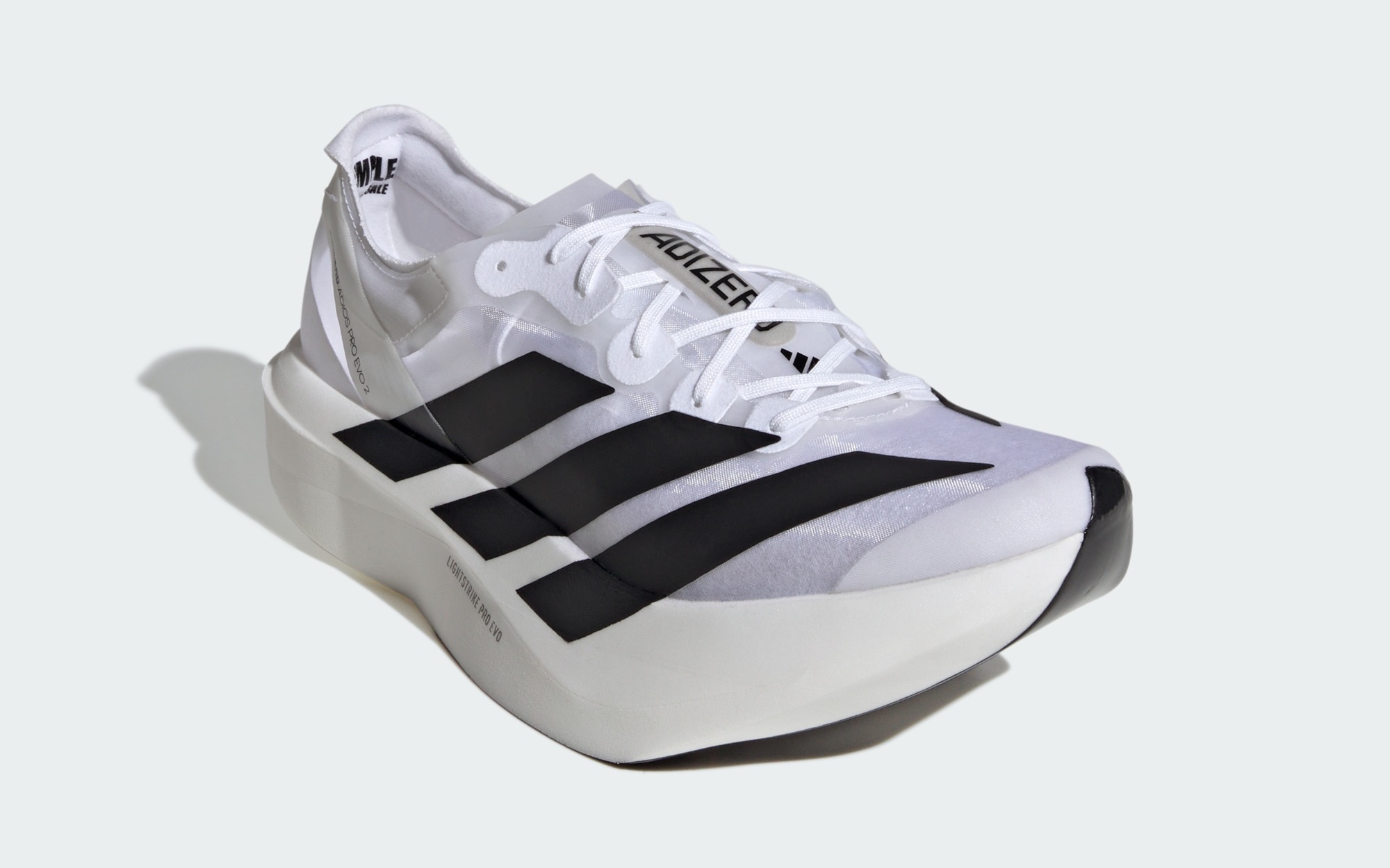 adidas Adizero Adios Pro 2 ホワイト/ブラック 009a1e411a73b80612d56af4471365
