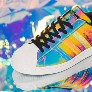 The adidas Superstar Appears in “Rainbow Iridescent” | House of Heat°
