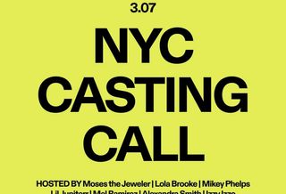 Flyer for Foot Locker's NYC Casting Call ahead of 2026 Nike Air Max Day.