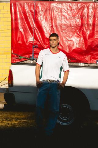 Mexico 2002 Away Jersey Reissue by Atlética (white). Photo via Atlética/MARGO STUDIO.