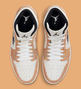 Nike Air Jordan infant 1 Low white metallic silver weiß 44 US 10 used