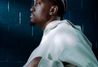 Oklahoma City Thunder Jalen "J-Dub" Williams in adidas sweatsuit.