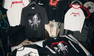 Graphic t-shirts by adidas Originals for Metallica's Life Burns Faster Las Vegas Residency.