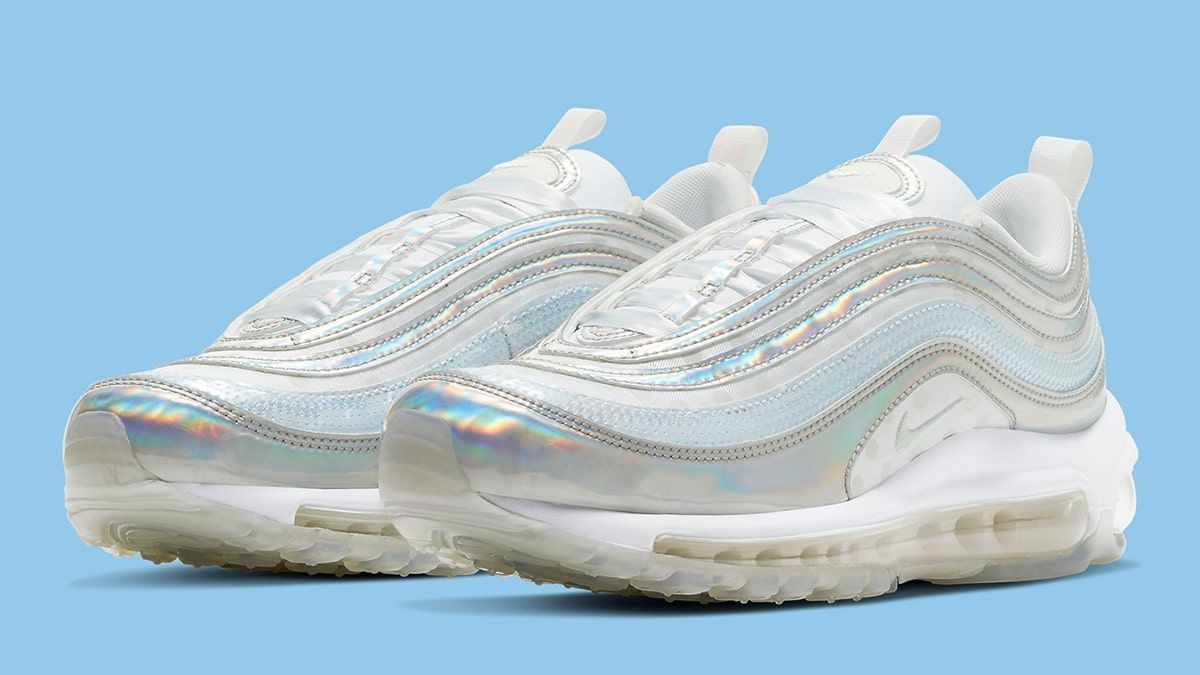 Incoming Premium Nike Air Max 97 White iridescent is on the Way House of Heat