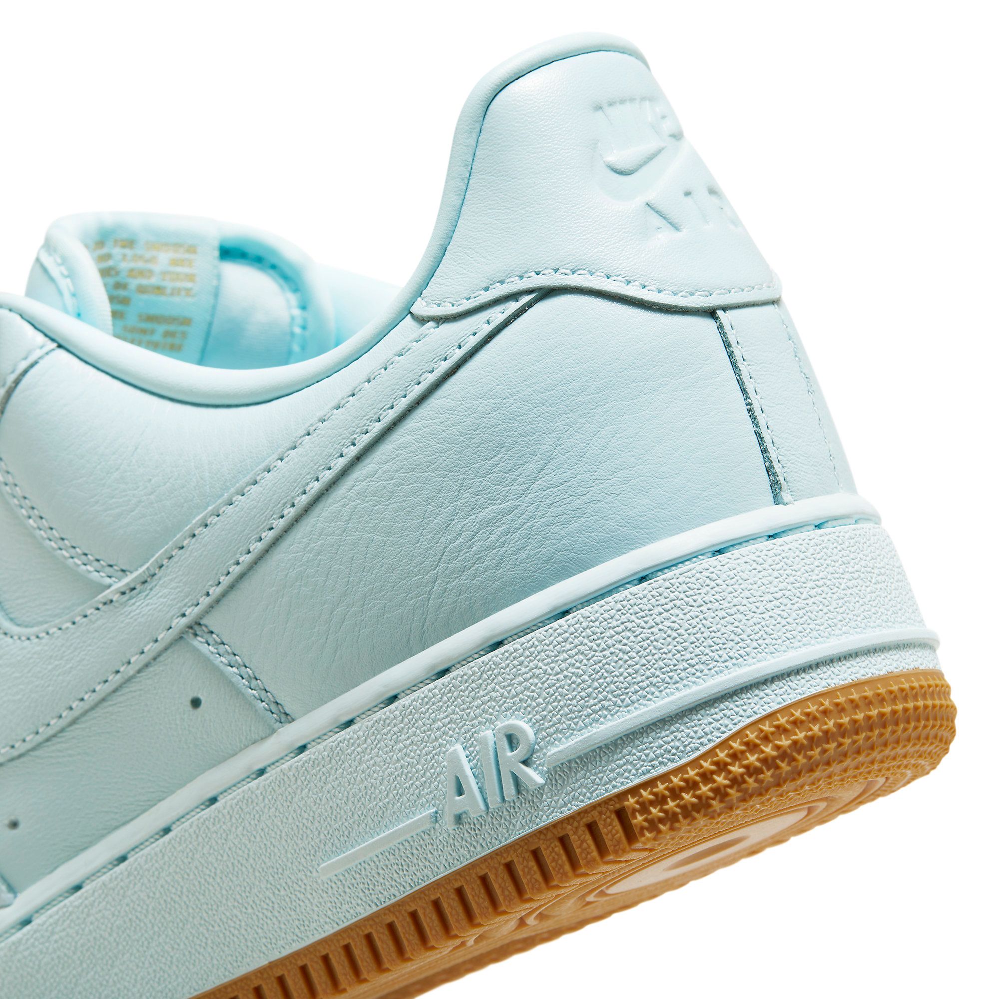 Nike air force 1 glacier blue suede hotsell