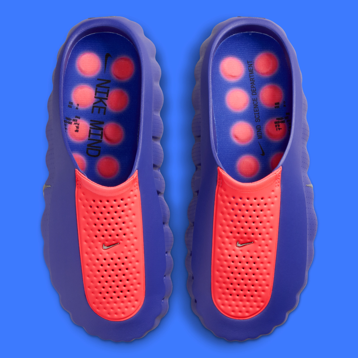 Nike Mind 001 AMP Indigo Explosion widok z góry