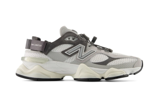 New Balance 9060 Mule "Grey" sneaker.