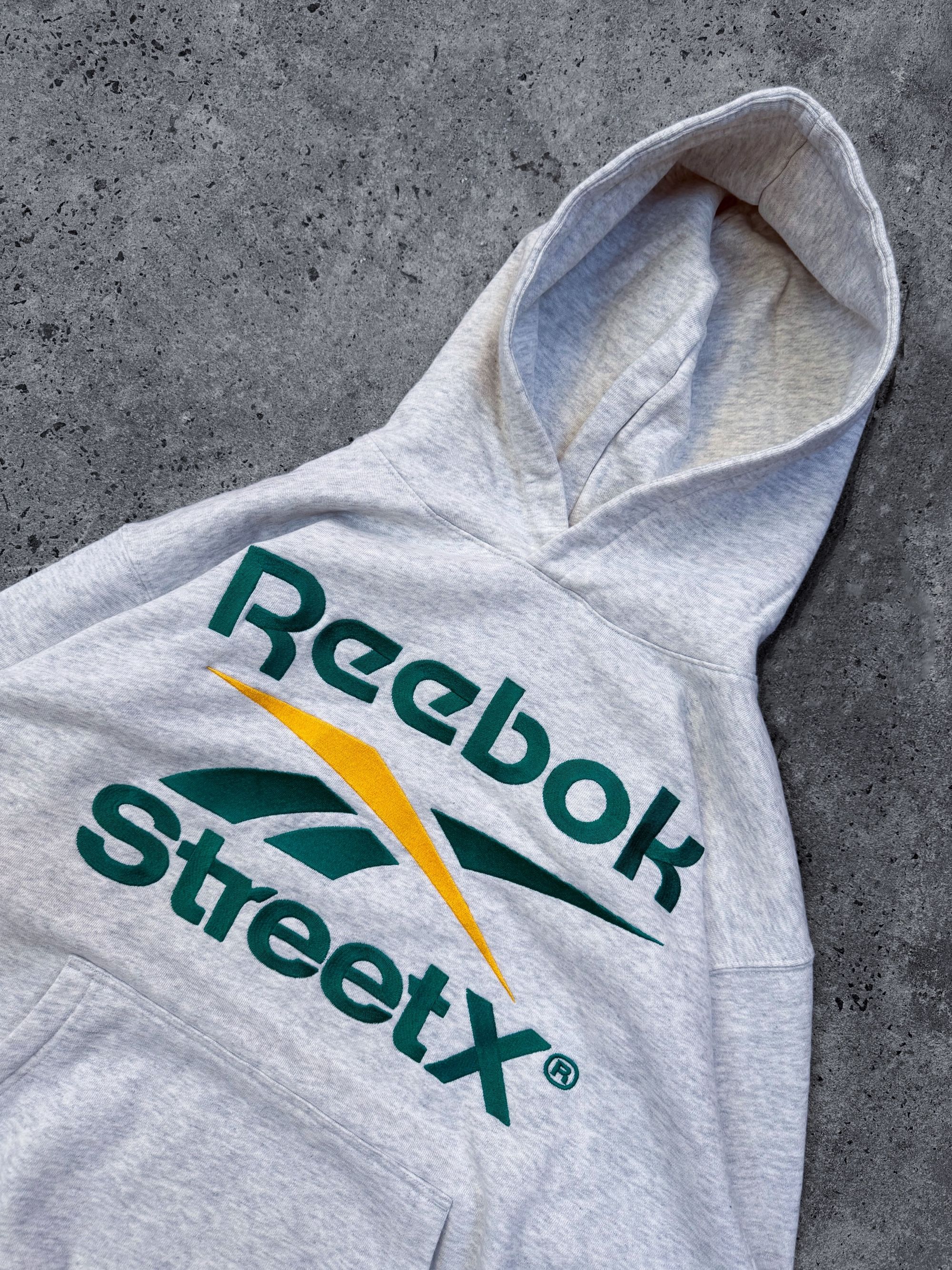 StreetX x Reebok Hoodie. Photo via StreetX.