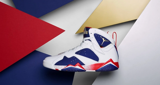 Air Jordan 7 "Tinker Alternate" Retro from 2016. Photo by Nike via SLAM.