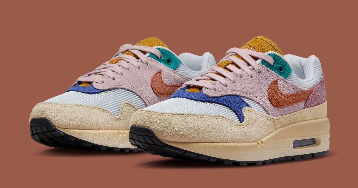 tan and orange nike air max