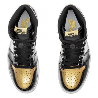 Air Jordan 1 OG NRG Gold Toe 861428 007 Nike Air Branding