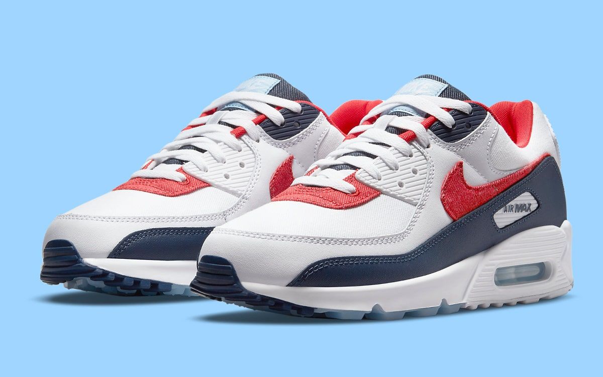 Air max 90 usa 2024 red