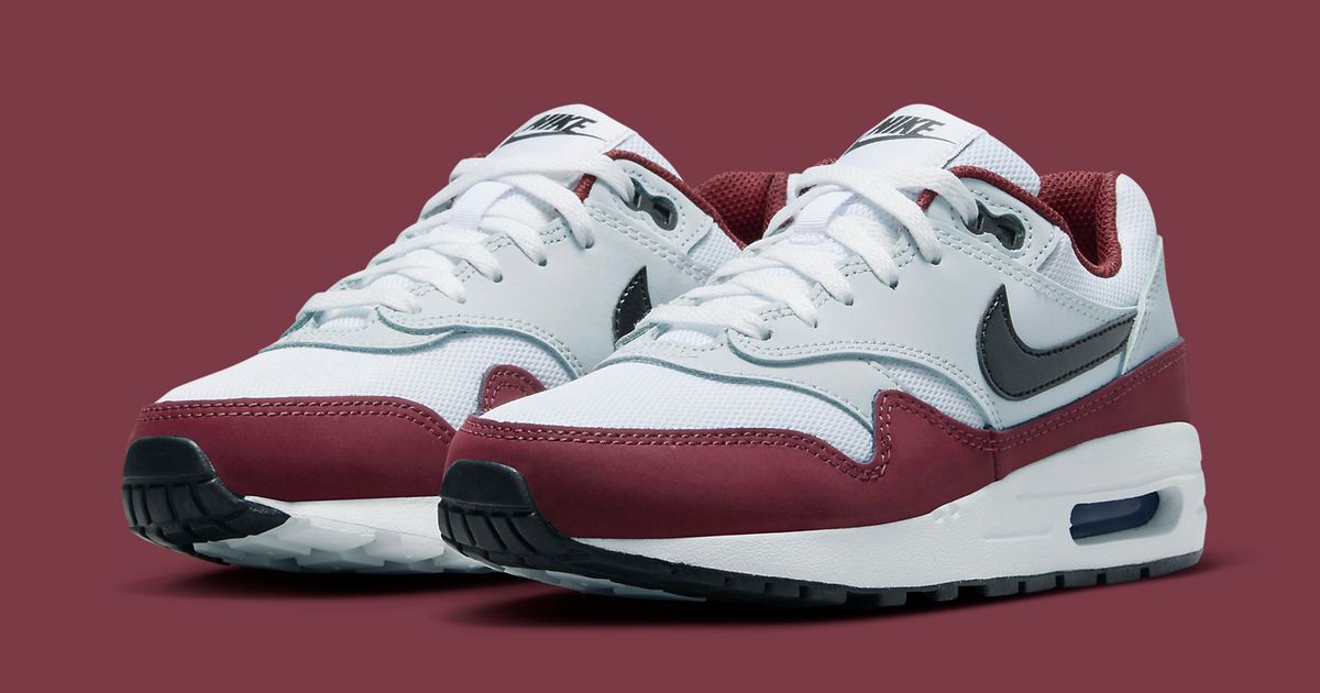 Nike Delivers the Next Air Max 1 in Black and Dark Team Red | House of ...