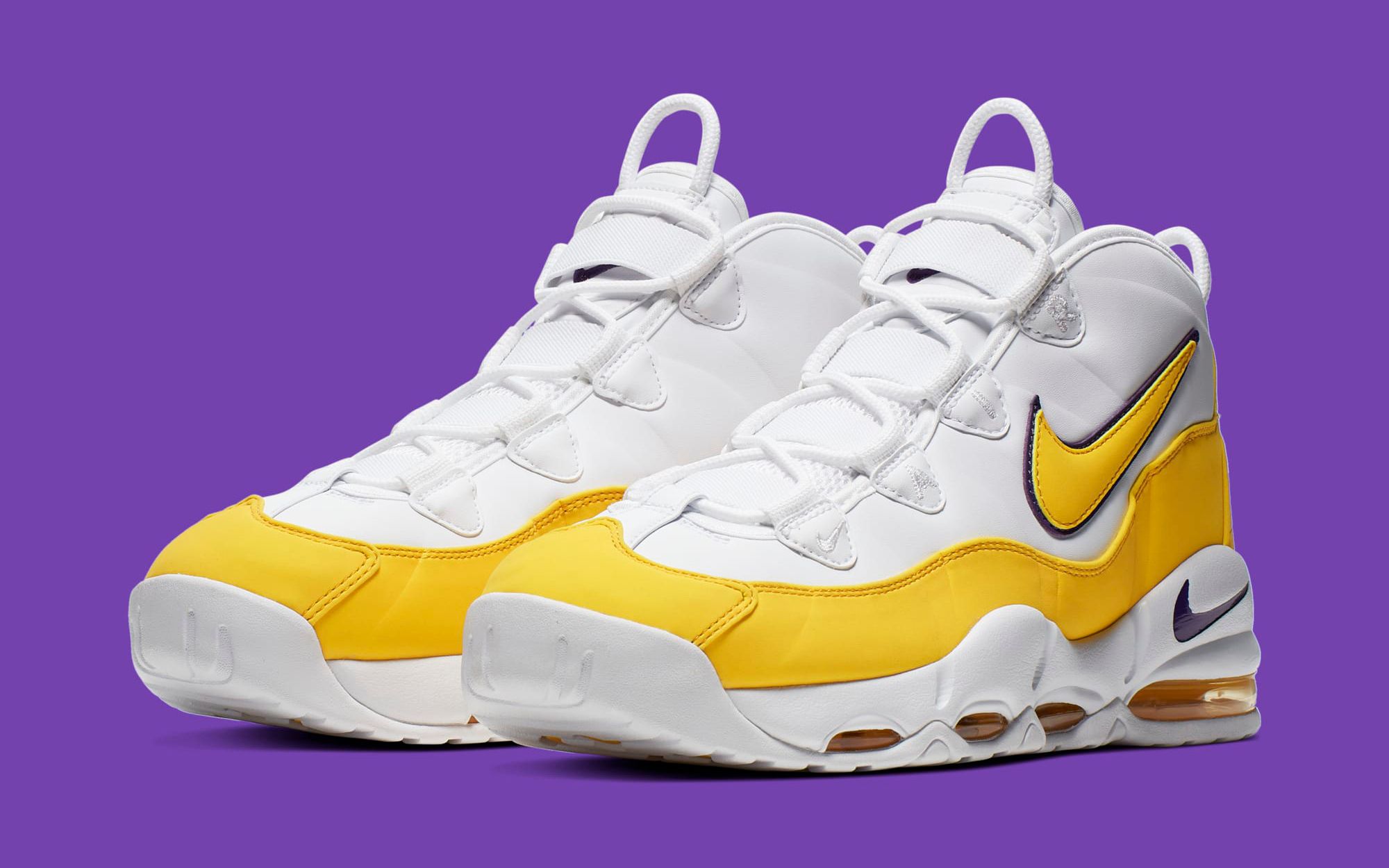 Air max uptempo 95 lakers hotsell