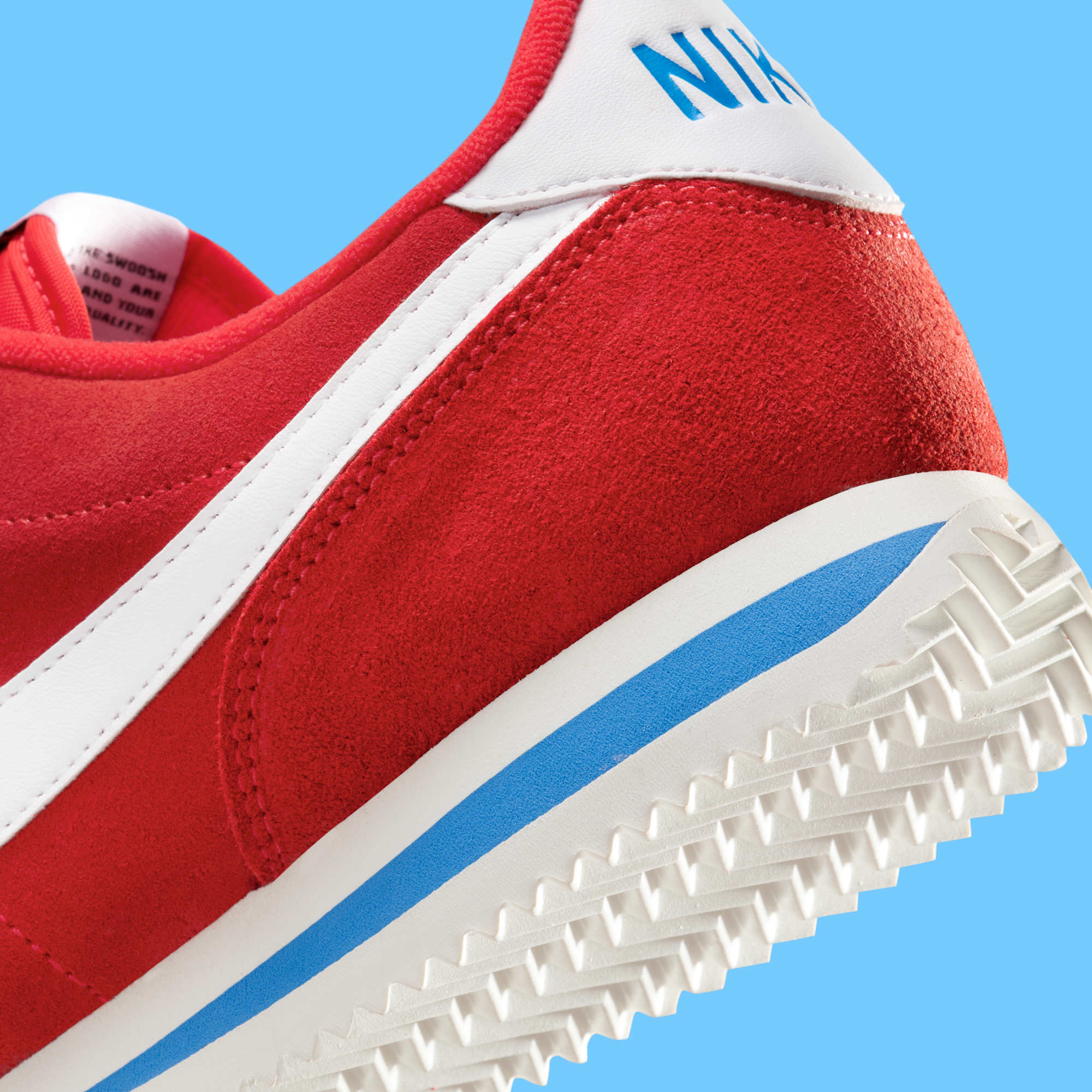 国内配送 NIKE W CORTEZ LIGHT CRIMSON/LIGHT PHOTO BLUE-WHITE The Women's Nike Cortez Appears In 