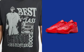 Nike LeBron 23 "Best In Class" basketball sneaker honoring LeBron James going number 1 in the 2003 NBA Draft.