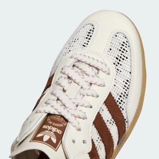 Women's adidas Samba Mule "Off White/Preloved Brown" (SKU: HP5050).