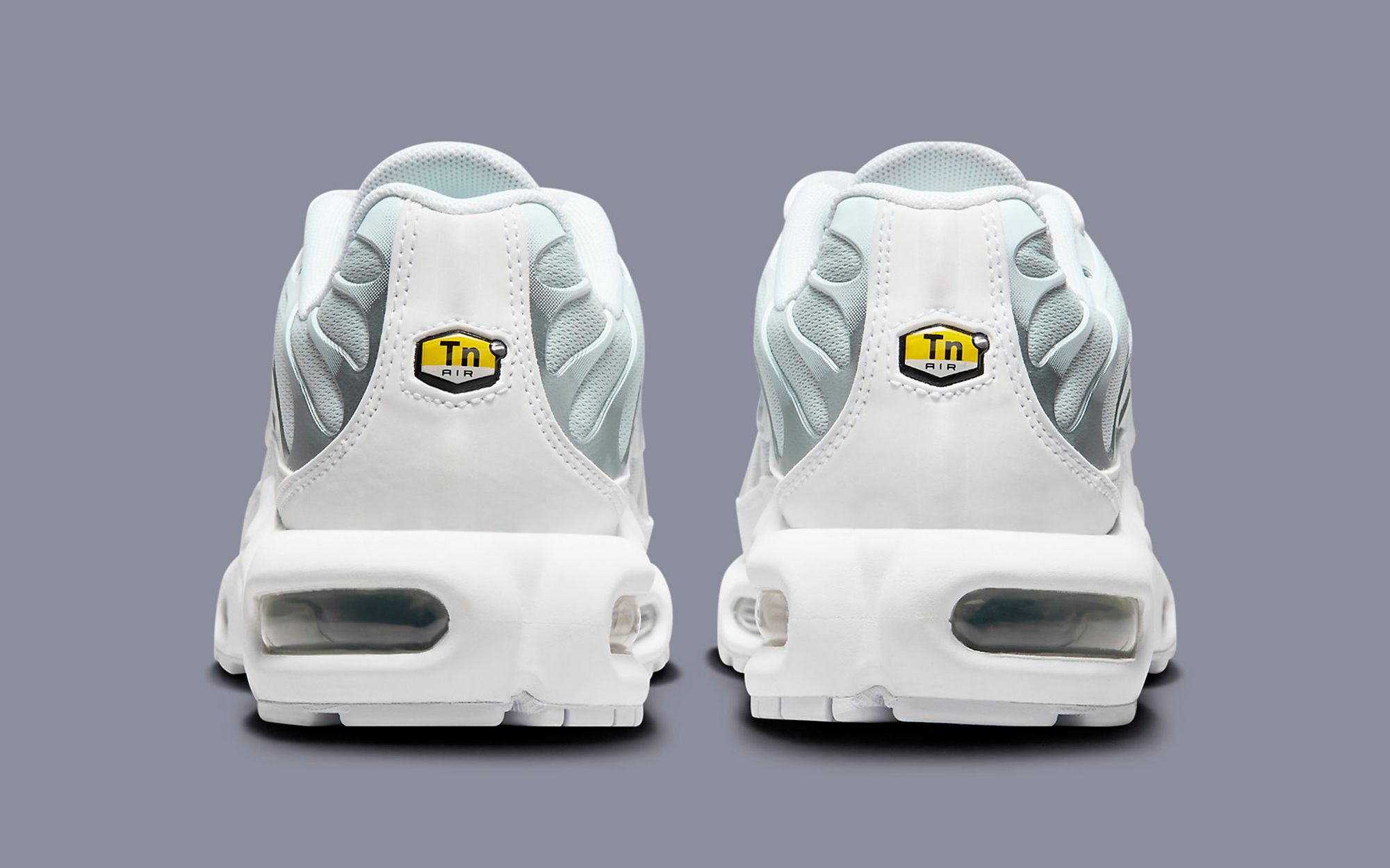 Tn air max clearance plus white silver