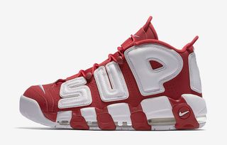 supreme nike air more uptempo red white