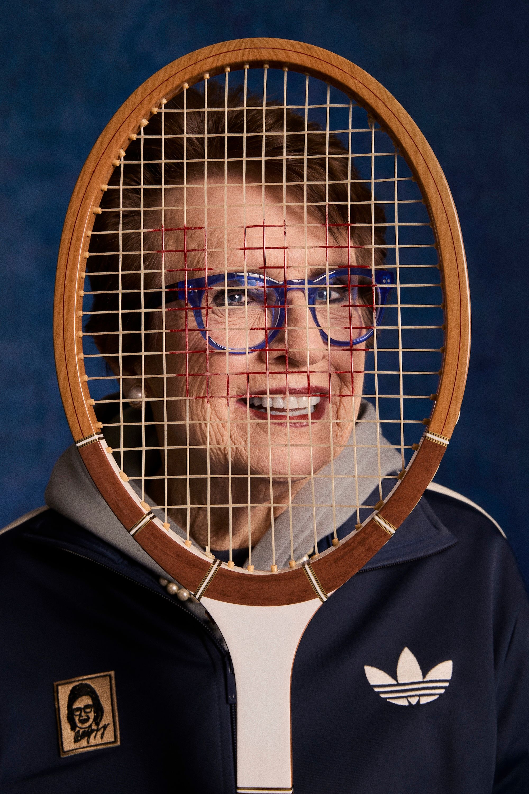 Billie Jean King for adidas Tennis. Photo via adidas.