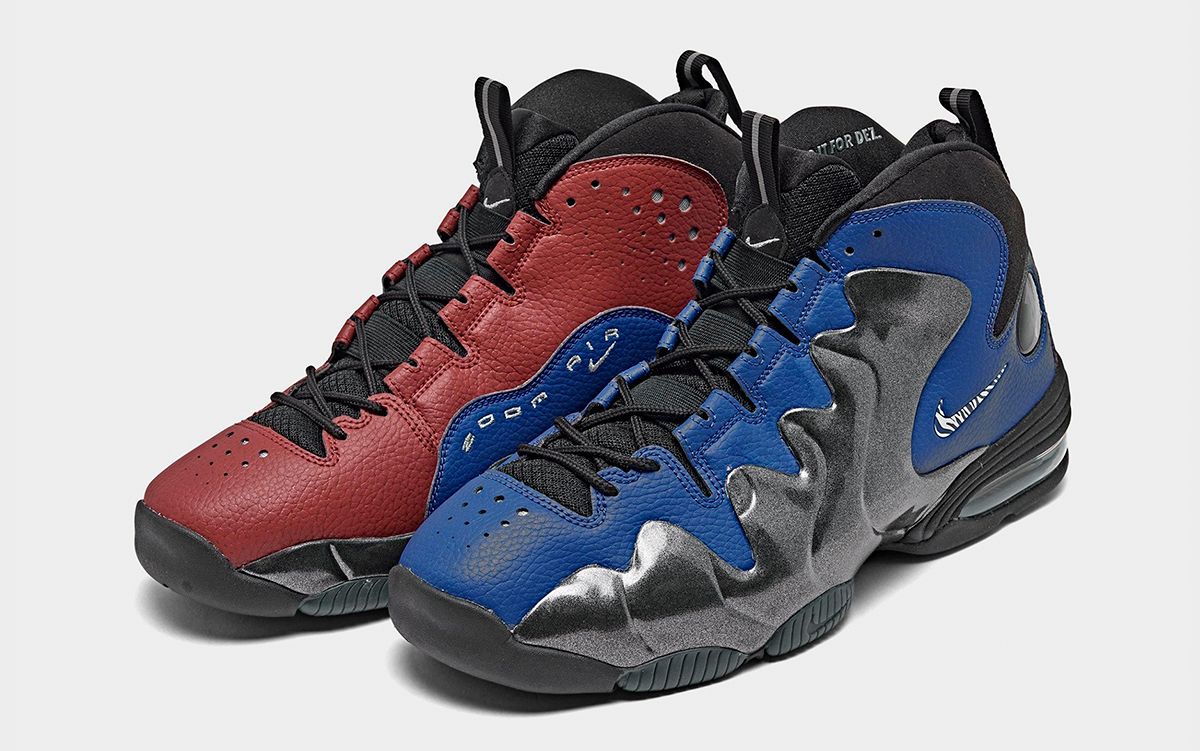 red and white penny hardaway's