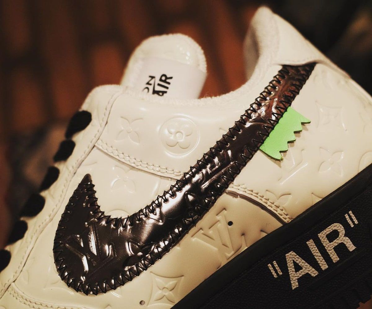 Virgil Abloh's Louis Vuitton x Nike AF 1 zal gaan releasen