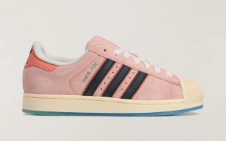 SpongeBob SquarePants x Adidas Superstar "Patrick Star" sneaker collaboration.