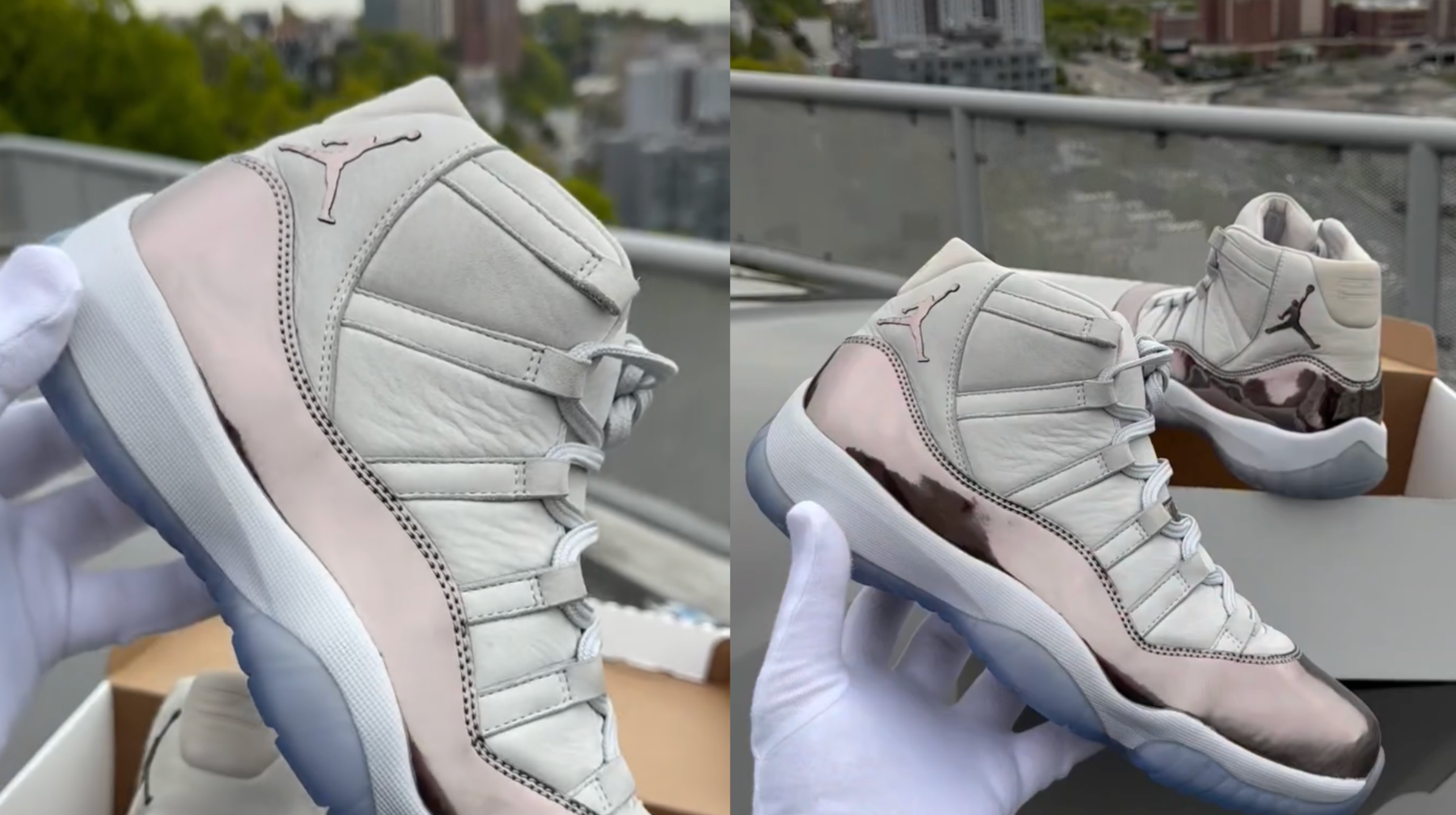 Tinker Hatfield Air Jordan 11 Sample Appears